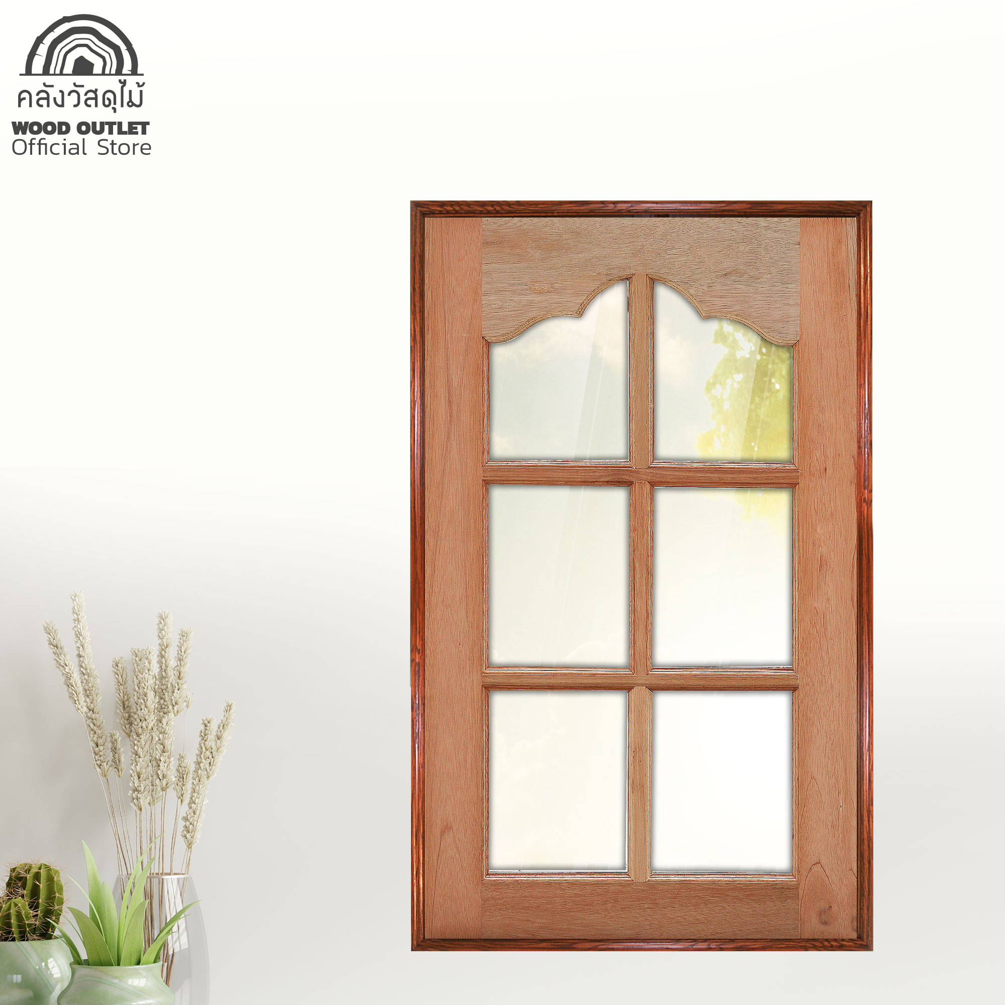 กรอบหน้าต่างดอกจิก-2