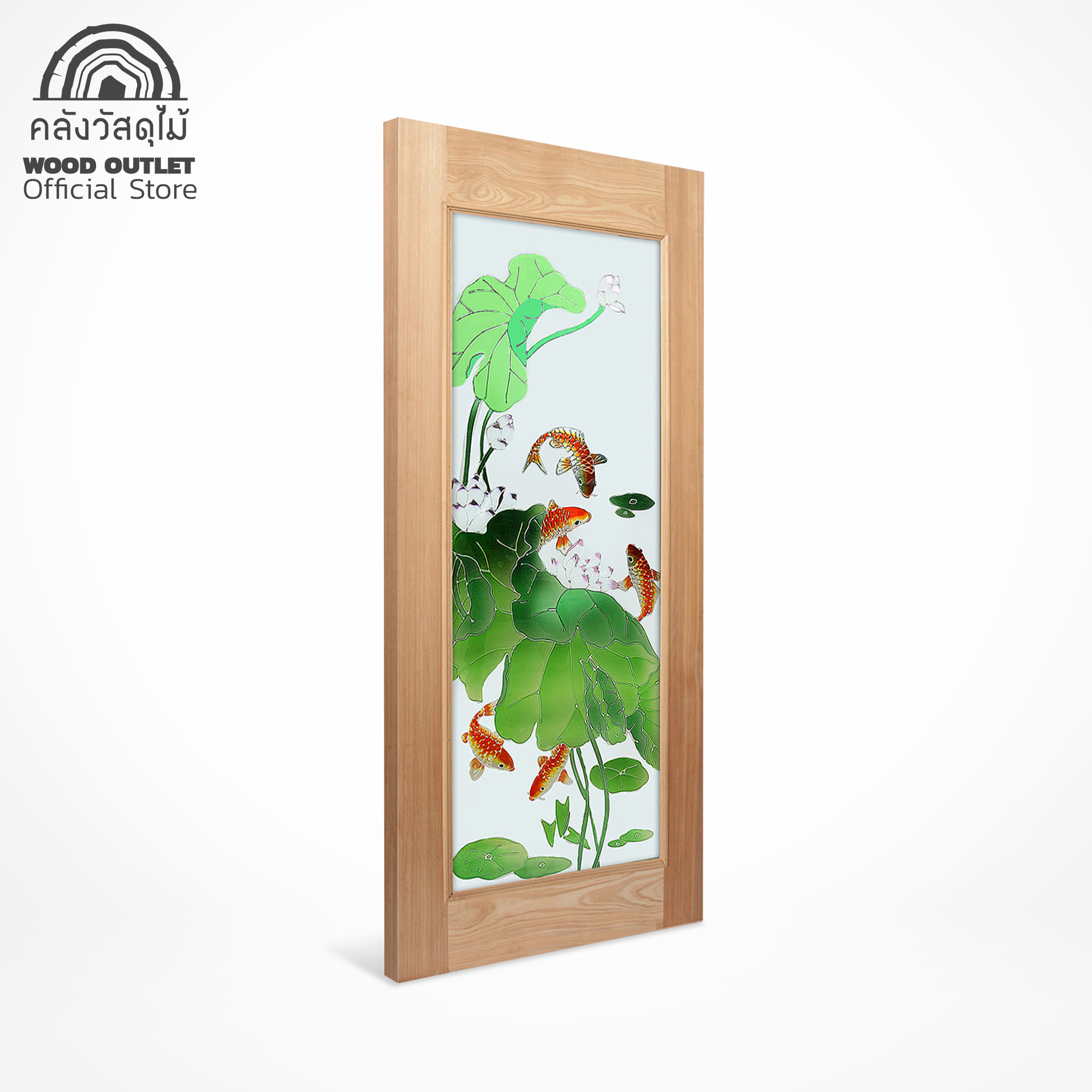 Shopee Mall กระจกเพ้นท์ลาย ART01