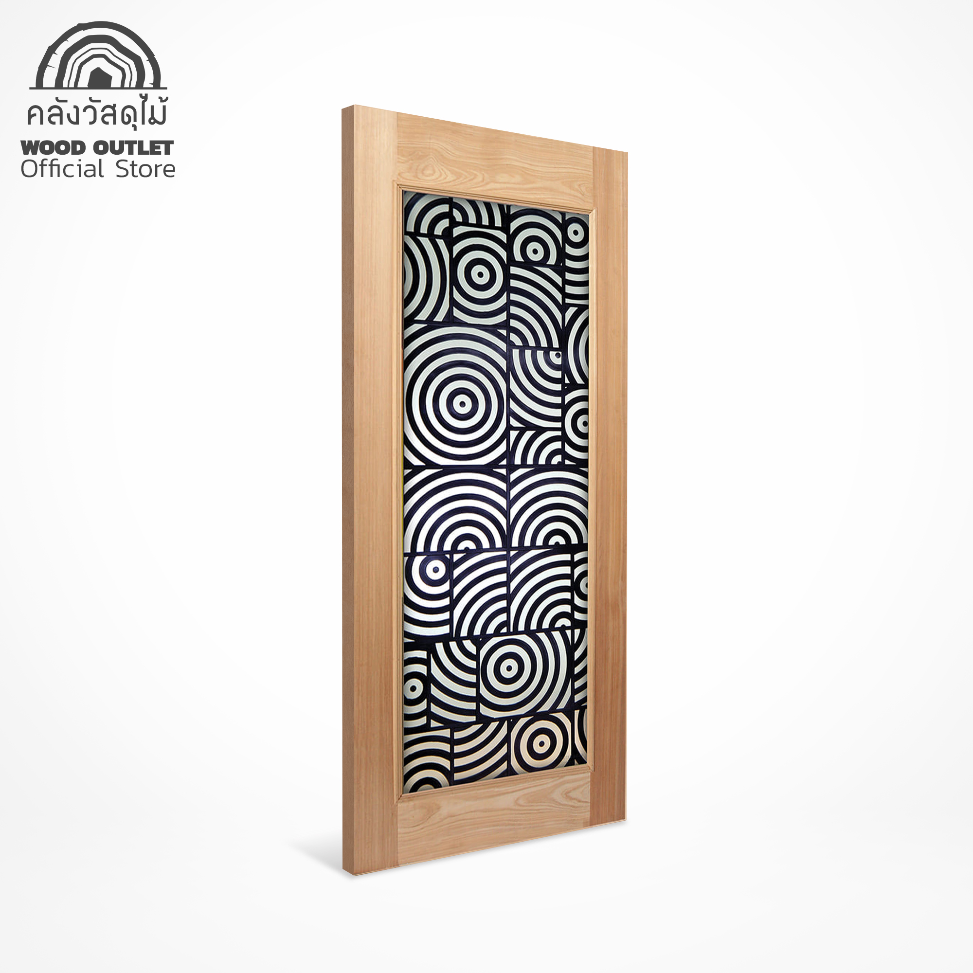 Shopee Mall กระจกเพ้นท์ลาย MASTER012