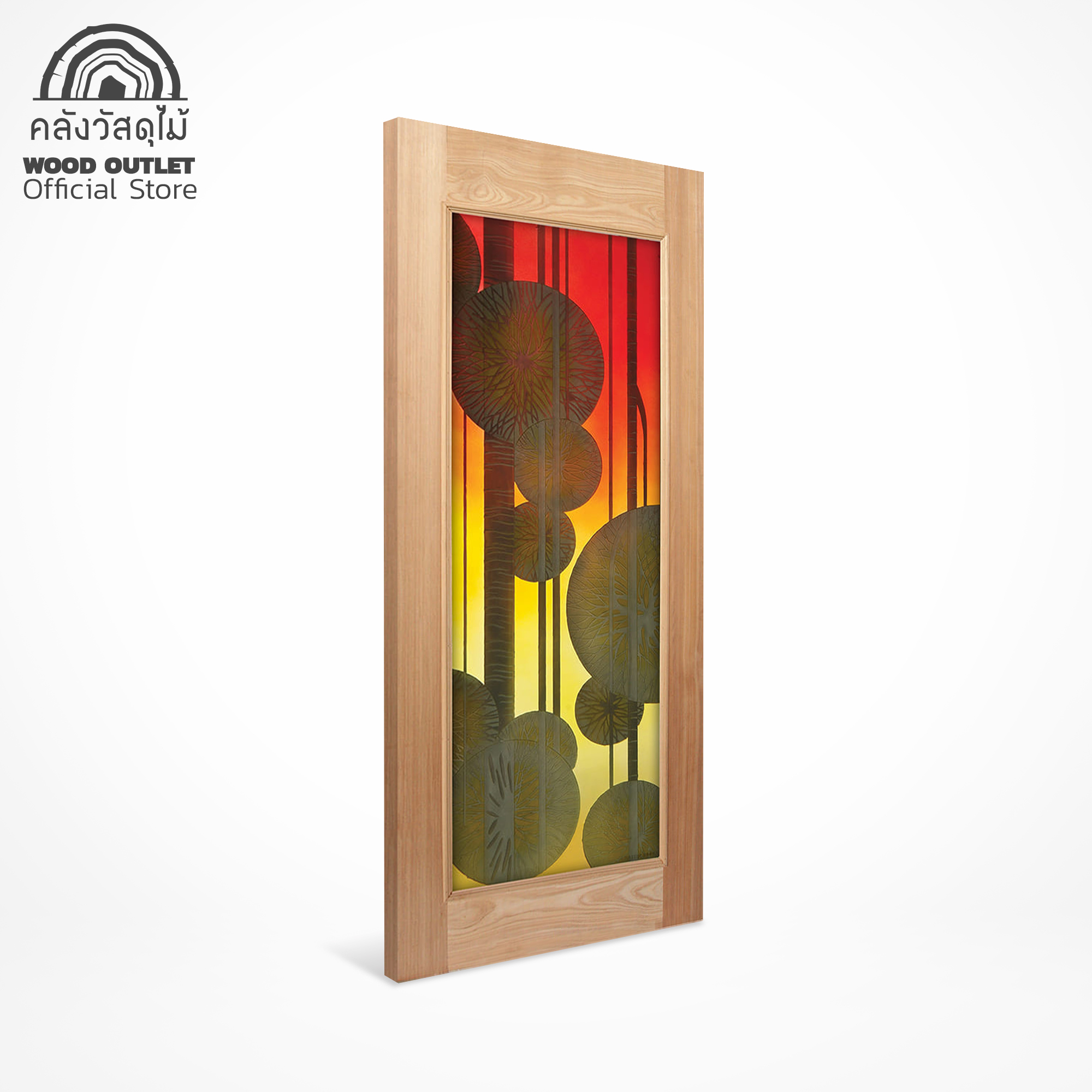 Shopee Mall กระจกเพ้นท์ลาย MASTER014