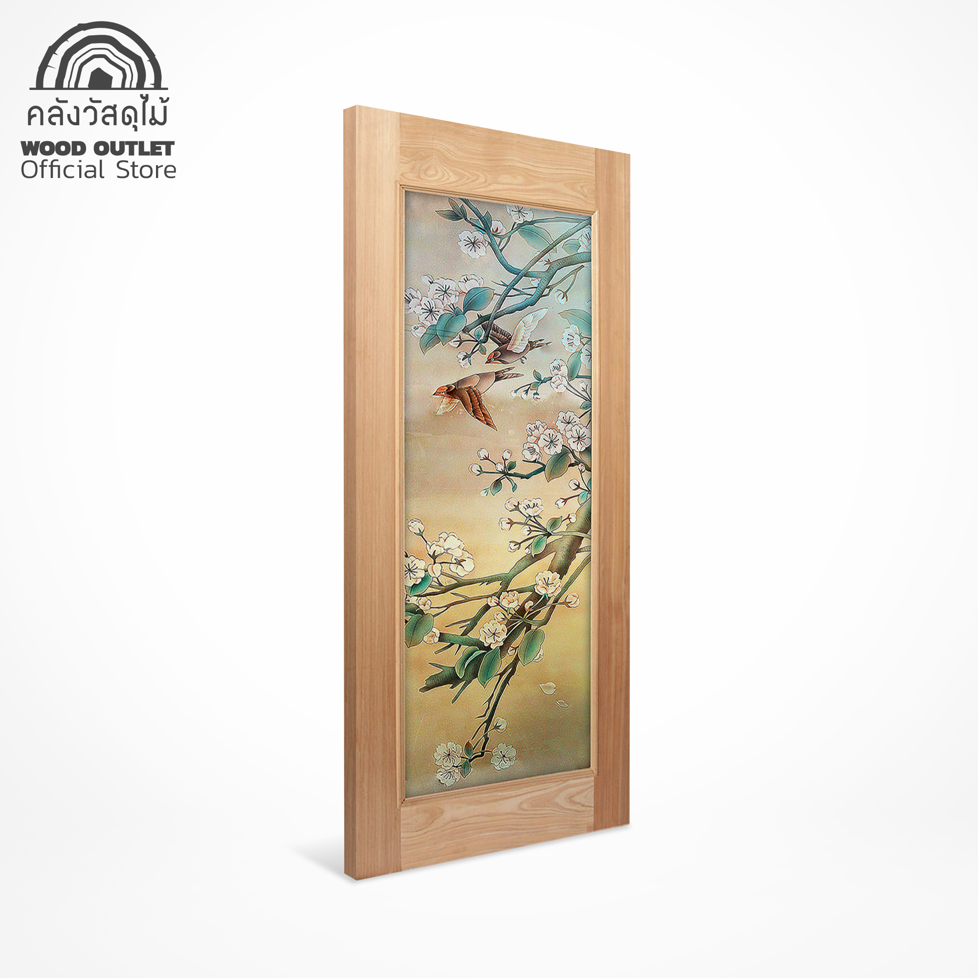 Shopee Mall กระจกเพ้นท์ลาย MASTER015