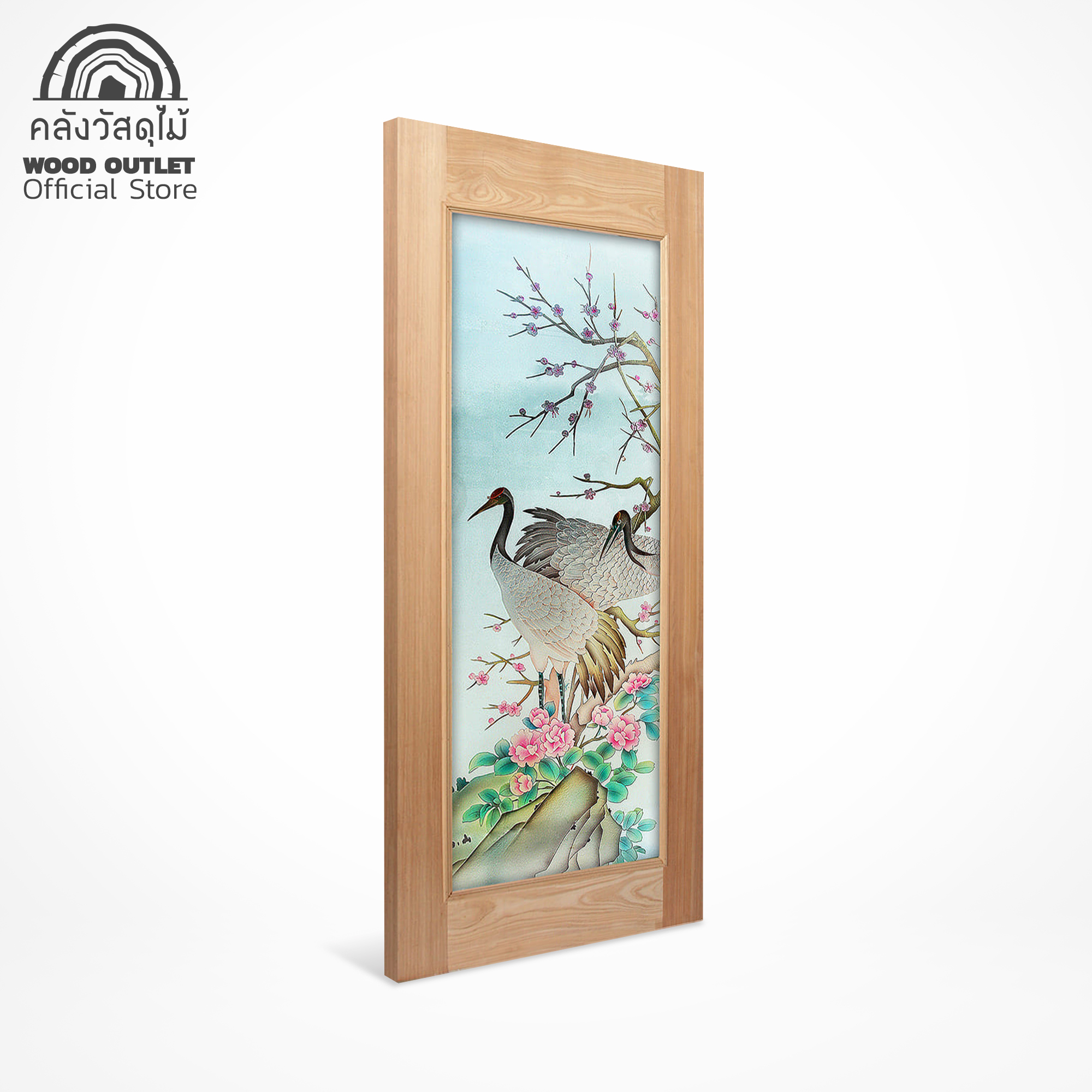 Shopee Mall กระจกเพ้นท์ลาย MASTER018