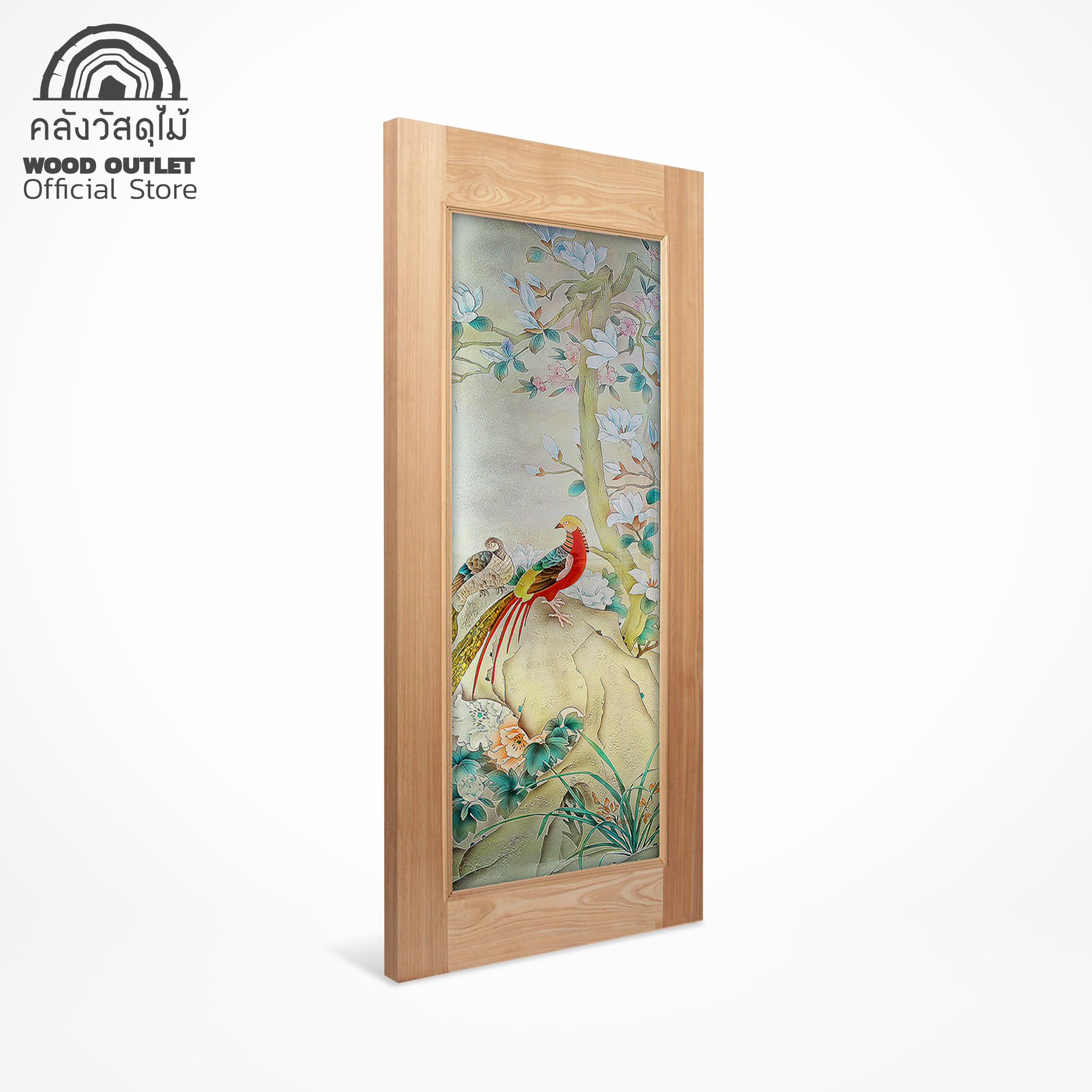 Shopee Mall กระจกเพ้นท์ลาย MASTER019