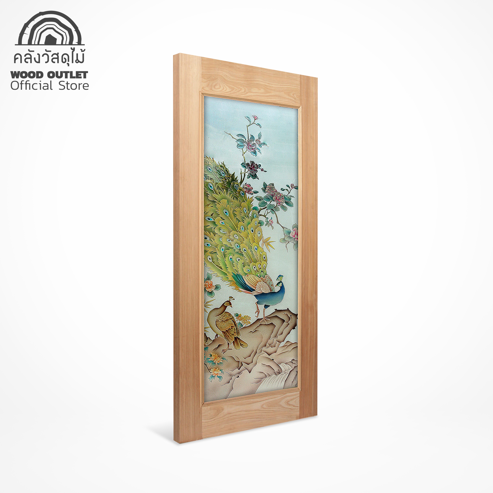 Shopee Mall กระจกเพ้นท์ลาย MASTER017